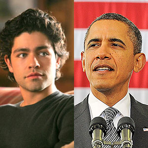 Adrian Grenier, Entourage, President Obama Adrian Grenier, Entourage, President Obama